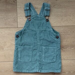 OshKosh Corduroy Pinafore Dress - Teal Green